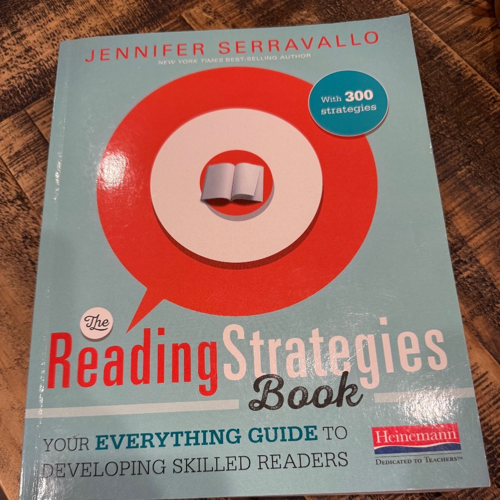 The Reading Strategies Book By Jennifer Serravallo